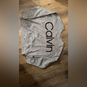 COPY - Calvin Klein cropped crewneck